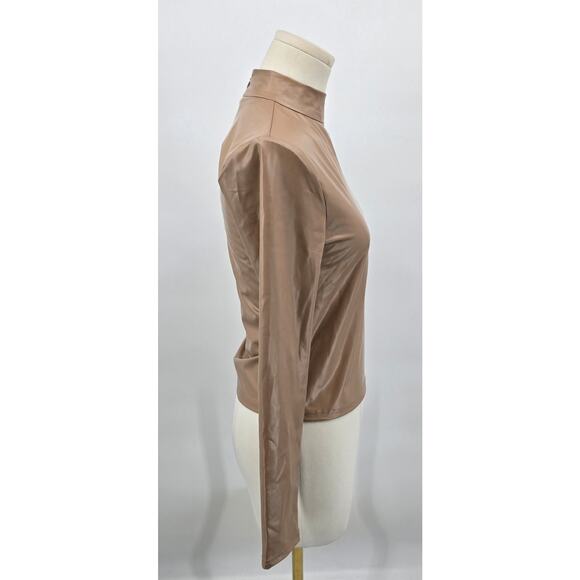 Steve Madden (BB Dakota line) Never Too Latex Top - Picture 2 of 7